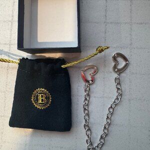THE Bradford Exchange TWO HEARTS PERSONALIZED BRACELET